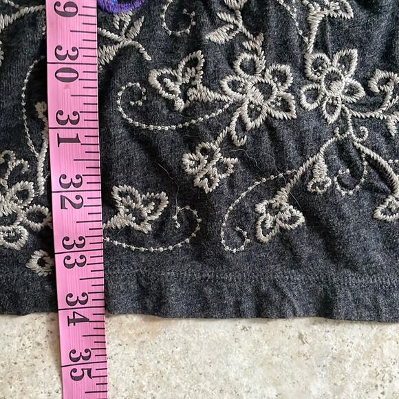 JOHNNY WAS Twist Front Embroidered Butterfly Dress - Picture 14 of 15